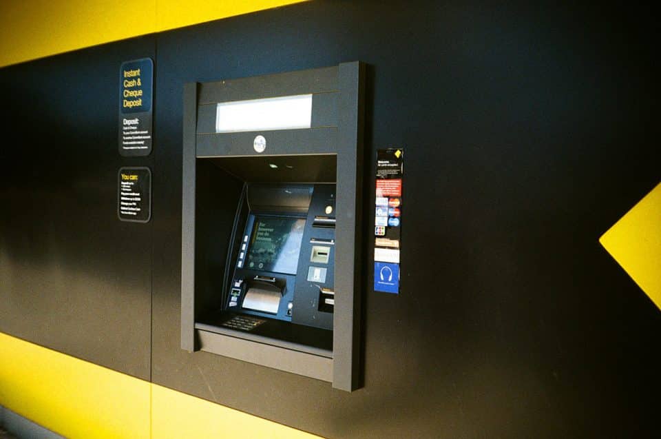 Geldautomat der CBA