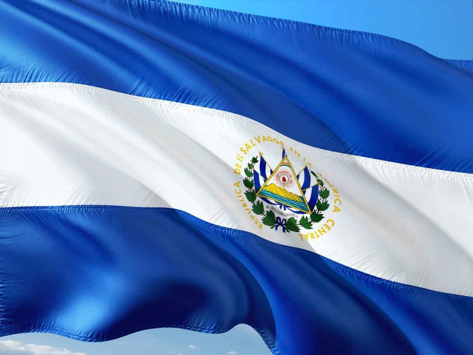El Salvador Landesflagge