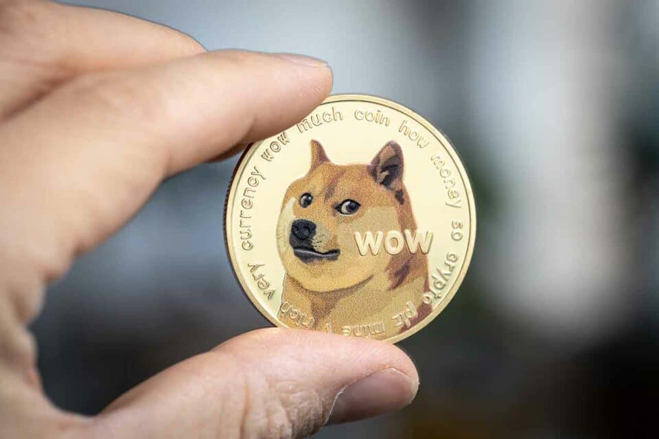 Dogecoin Münze