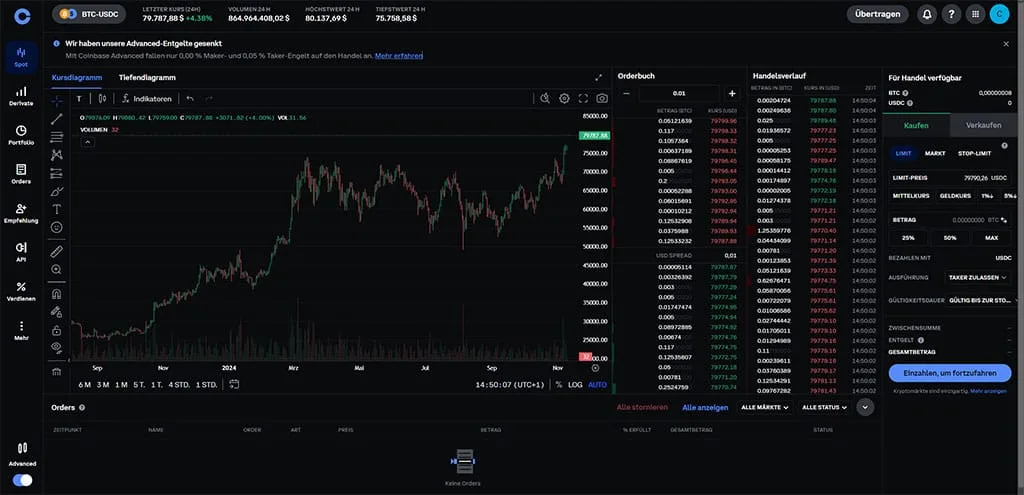 Coinbase-Advanced-Dashboard Coinbase Advance Dashboard