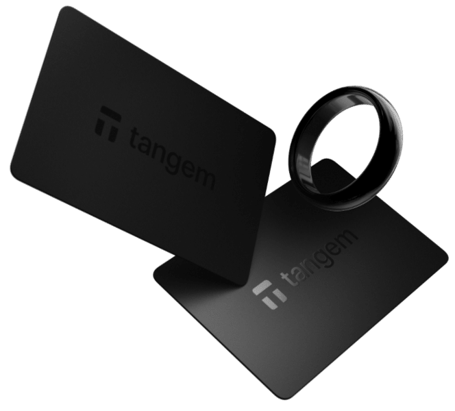 Tangem_Ring und 2 Karten