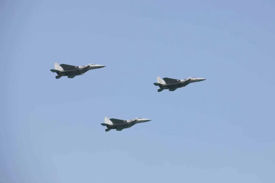 IDF F15 Kampflugzeuge
